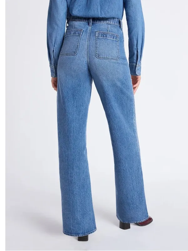 NEW free assembly wide leg jeans - Image 2