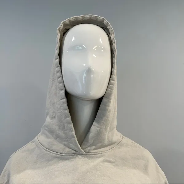 Talentless Heavyweight Hoodie in Bone - Image 2