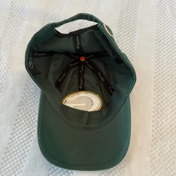 new fanatics green bay packers logo baseball hat - Image 3