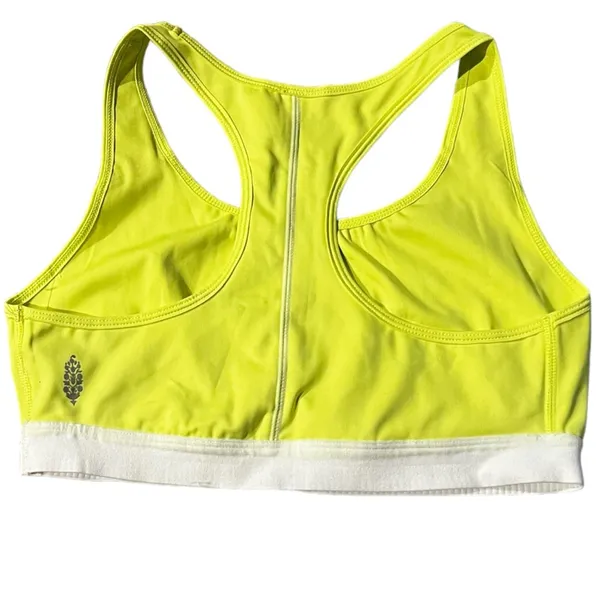 Free People Movement Neon Yellow Move Me Sports Bra - Image 5