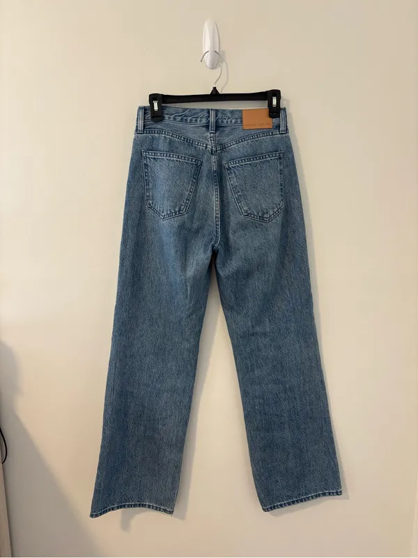 Denim Forum The Farrah High-Rise Wide Leg Size 25 - Image 2