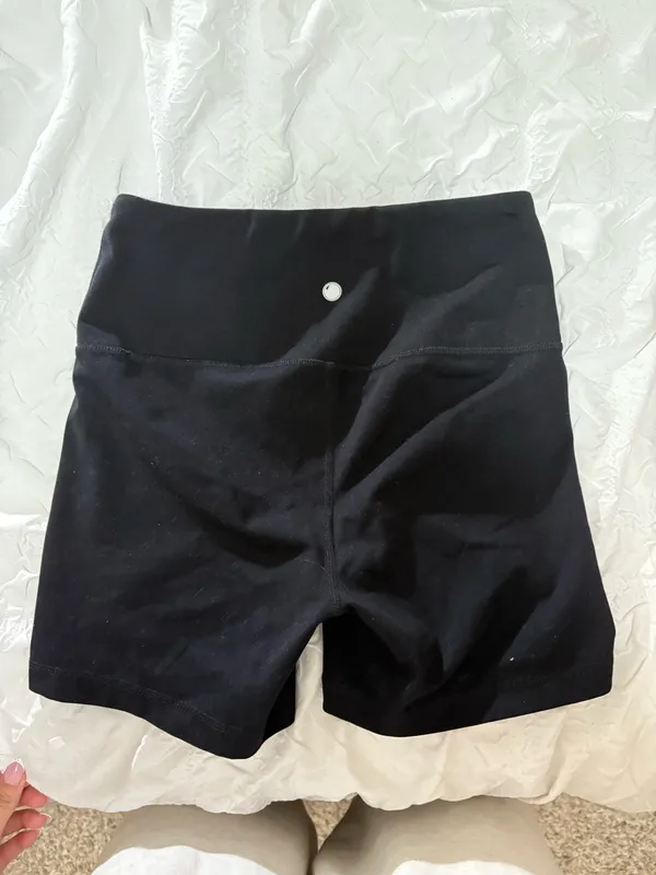 Yogalicious Lux Black Biker Shorts - Image 2