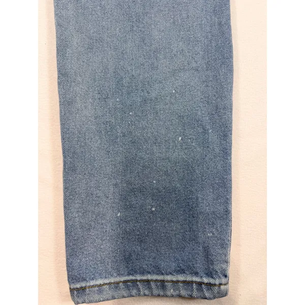 Nasty Gal Jeans Women 8 Blue Straight Leg Organic Cotton Denim High Rise - Image 4