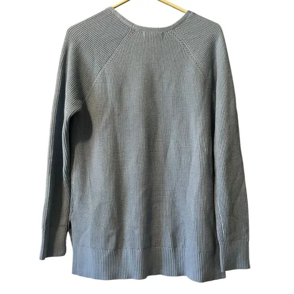 Athleta Size Small Tunic‎ Sweater Light Blue Pullover S/882541-04 Comfort Wool B - Image 2