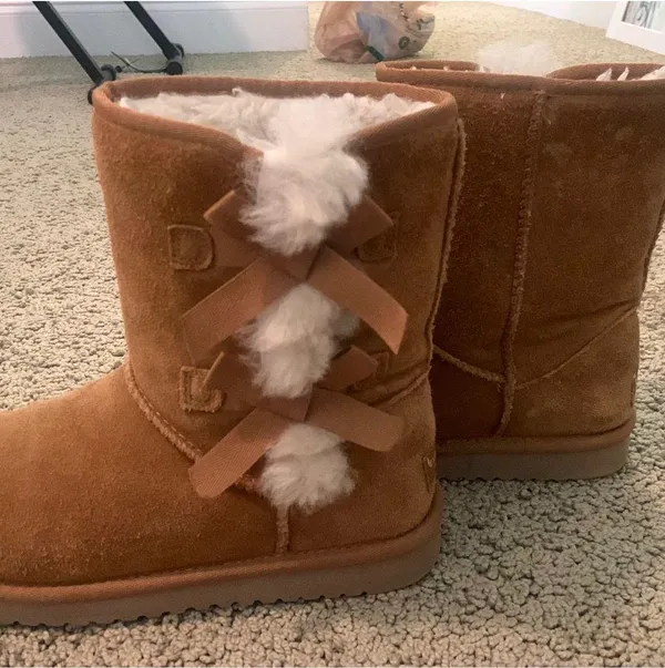 Koolaburra by UGG Brown Fuzzy Boots - Image 4