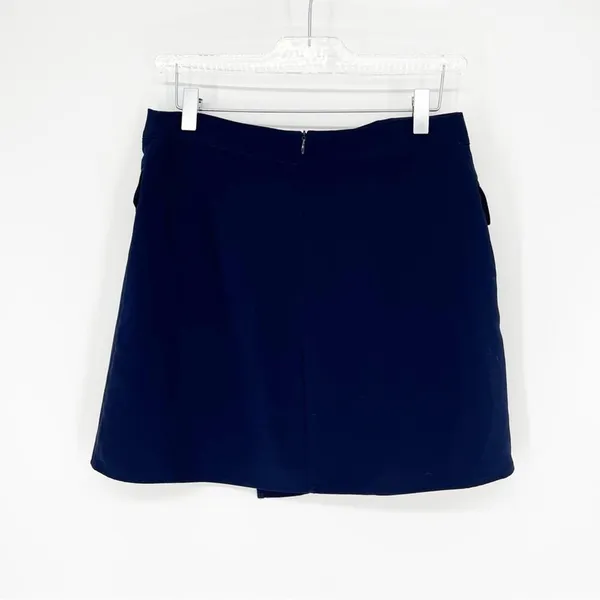 Superdown Lizette‎ Double Breasted Mini Skirt Women's Size M Blue Dark Academia - Image 3
