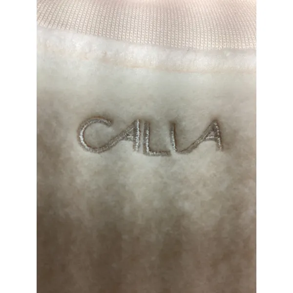 CALIA Elevate Super Plush Quarter Zip Pullover Sun Cream Peach XXL WAX78 - Image 7