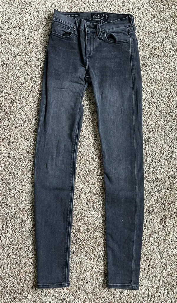 Black Denim Jeans - Image 2