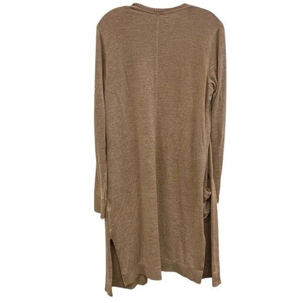 Abercrombie & fitch brown long cardigan with pockets Lagenlook academia Medium # - Image 2