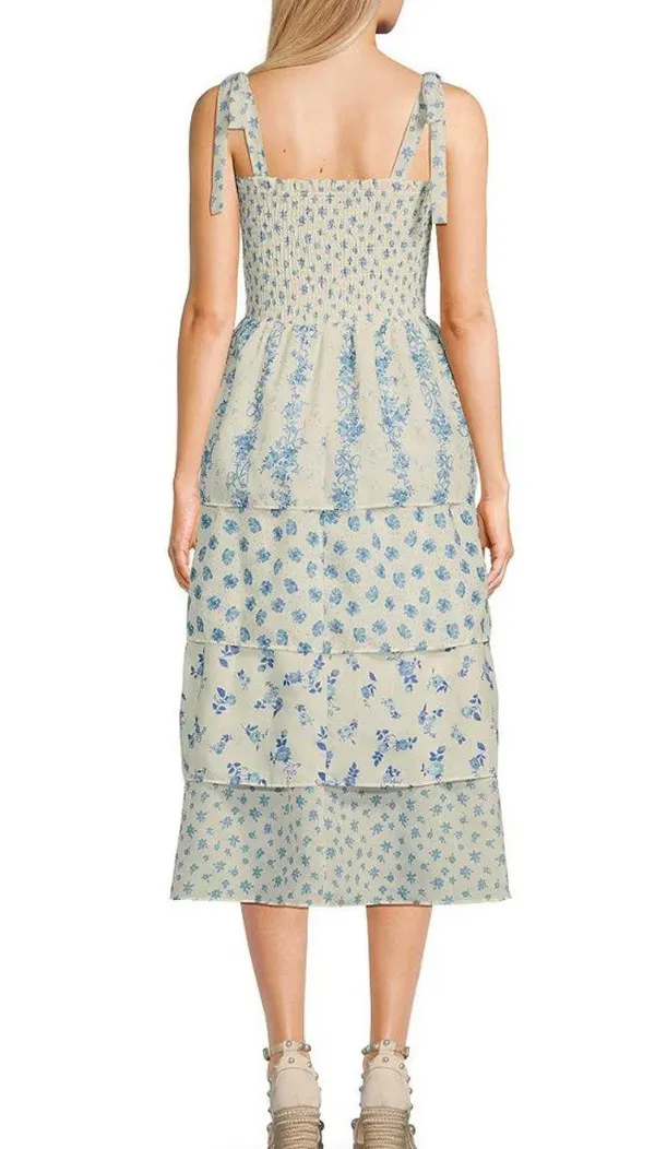 Crystal Doll Floral Midi Dress - Image 2