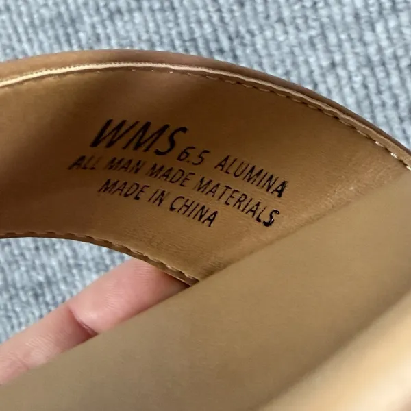 Dolce Vita Size-6.5 Women's Alumina Espadrille Sandals Wedge Brown - Image 8