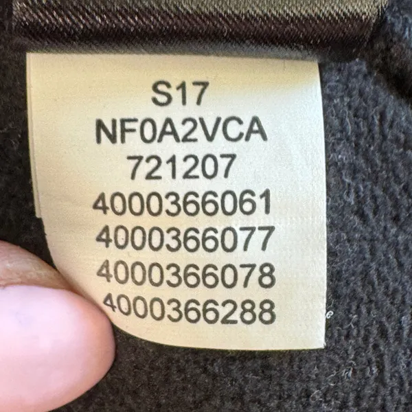 The North‎ Face Kelana Bomber Jacket Black Diamond Quilted Fleece Womens L Zip - Image 5