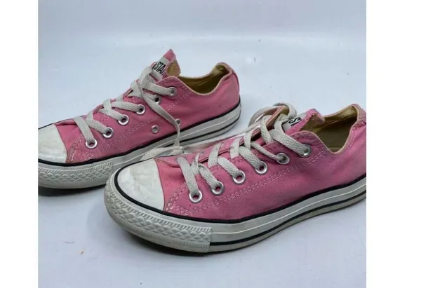 CONVERSE Sneakers Pink White Men's Size 5 - Image 4