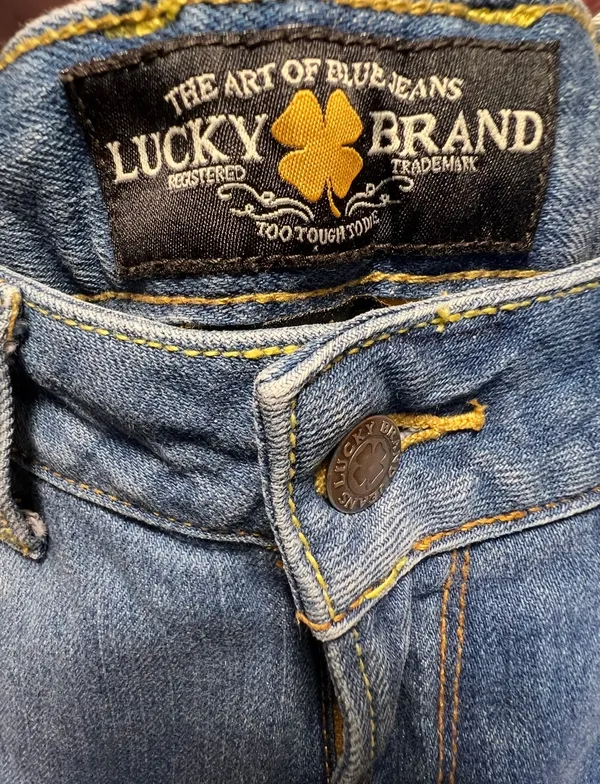 Lucky Brand Jeans Lola Boot Cut Blue Denim 0/25 - Image 3
