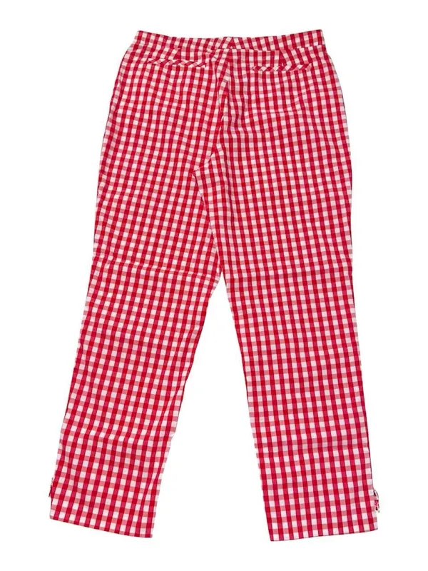 Cambio red & white gingham pants. Size 10 - Image 2