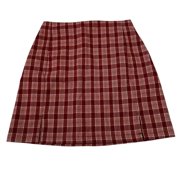 Brandy Melville Multicolor Plaid Mini Skirt Women's One Size | 37-4 - Image 2