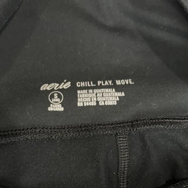 Aerie Women’s Classic Black Leggings - Image 3