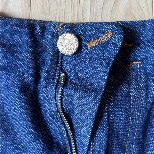 Zara Women's Dark Blue Relaxed Pants - Image 3