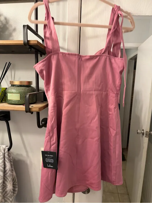Lulu’s NWT Pink Bustier Mini Dress - Image 5