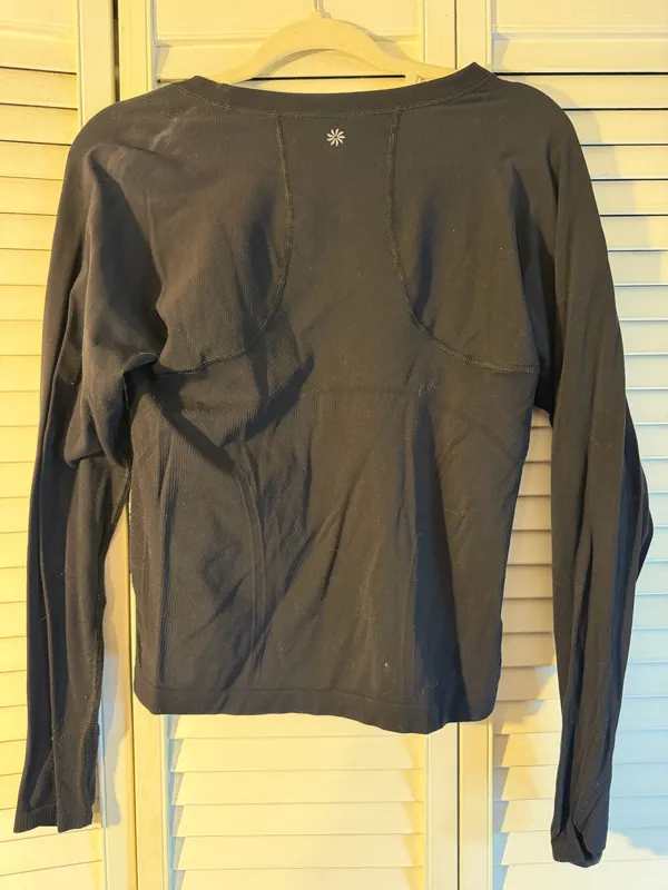 Athleta Black Athletic Top - Image 2