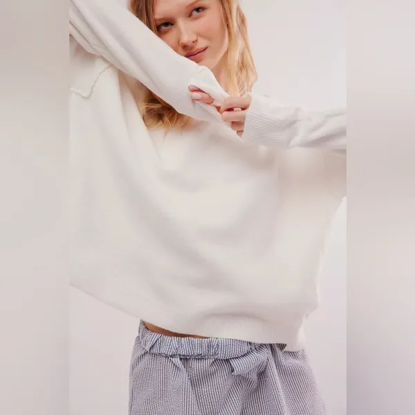 COPY - Free People Luna Pullover Sweater - Image 3