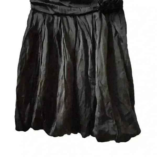 White House Black Market Women's Strapless Black Cocktail Dress‎ S - Image 5