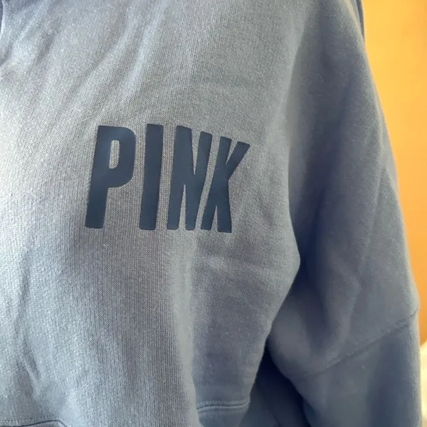 Victoria’s Secret PINK lightweight jacket, Blue, Size XS, NWT - Image 3