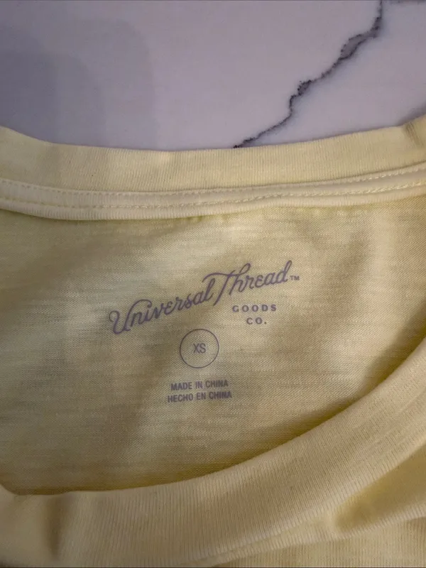 Universal Thread yellow tee shirt dress - Image 3