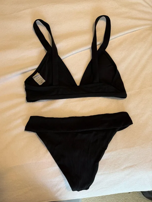 l*space ribbed black bikini - Image 3