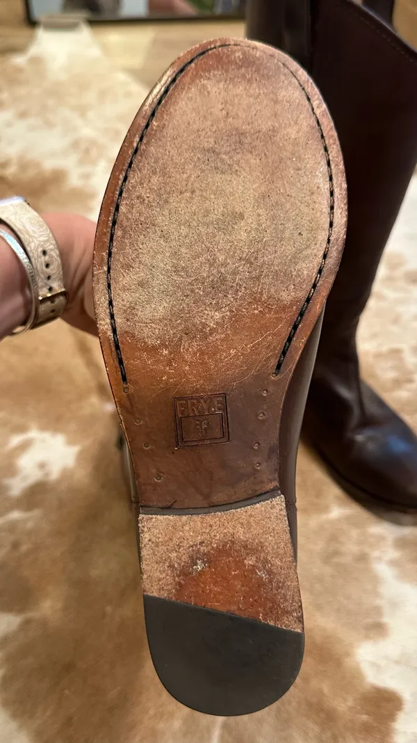 Frye Women’s Melissa Button Boots- Brown - Image 6