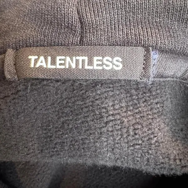NWOT talentless brand black‎ oversized hoodie - Image 5