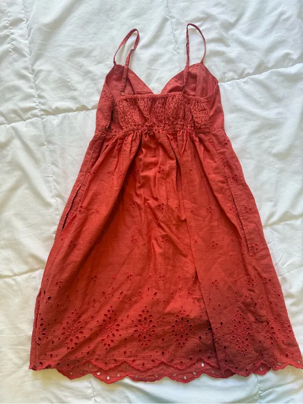 Abercrombie Coral Mini Dress - Image 5