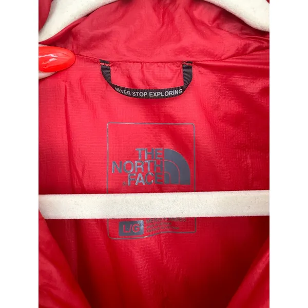The North Face ThermoBall Insulated Jacket Men’s Large Red Full Zip Packable - Image 4
