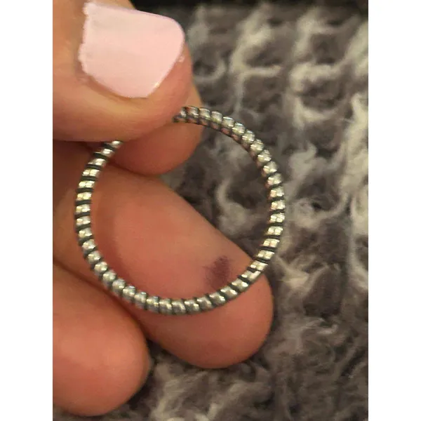 Z45 size 10 silver plated ring - Image 4