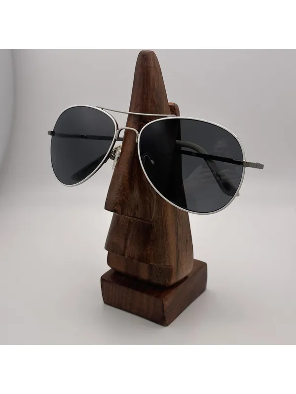 Fossil Kellan Aviator White & Silver Frame Polarized Sunglasses - Image 2