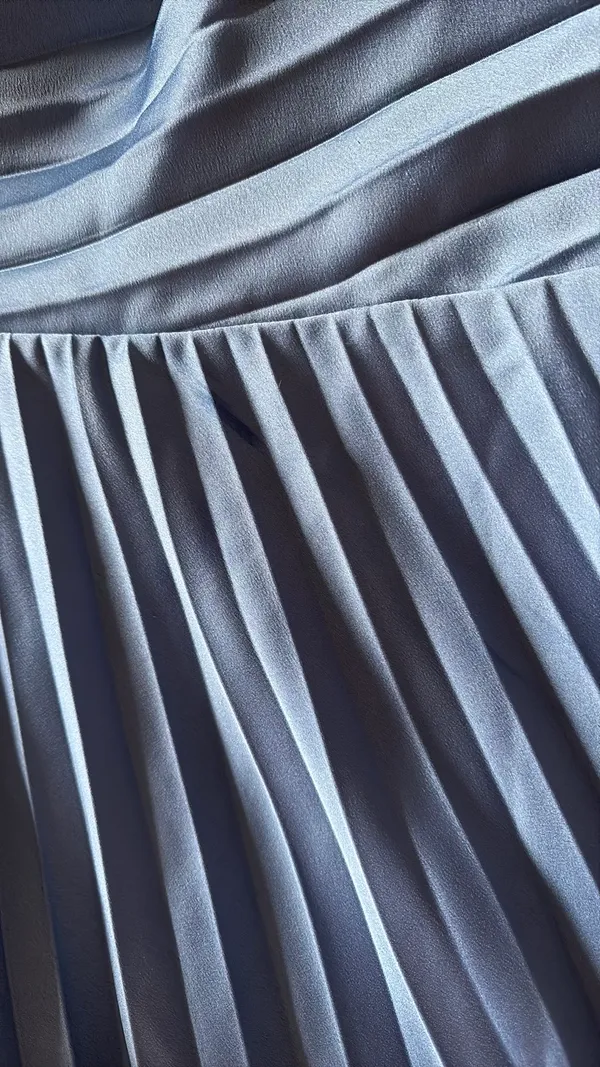 Abercrombie Giselle One-Shoulder Pleated Maxi Dress - Image 2