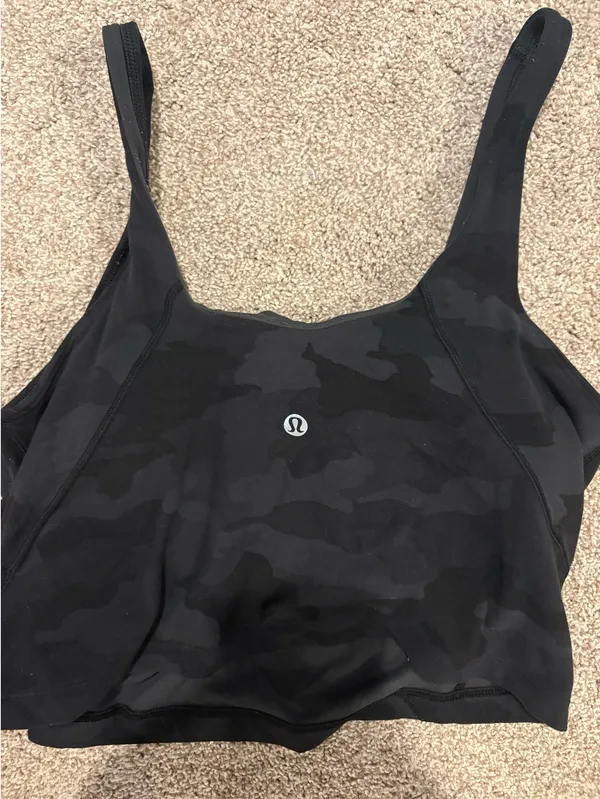 Lululemon Align Tank Black Camo 10 - Image 2