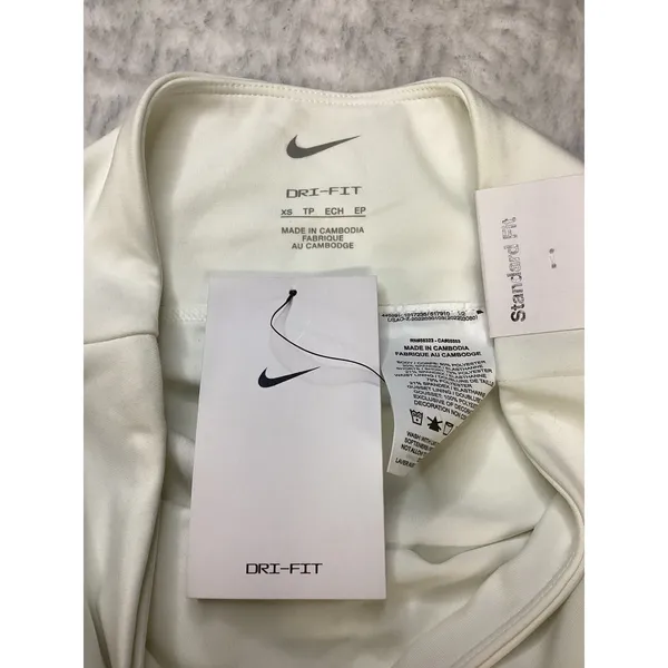 Nike Womens Dri-FIT Golf Skort White DX1425-100 Standard Fit XS New‎ - Image 3