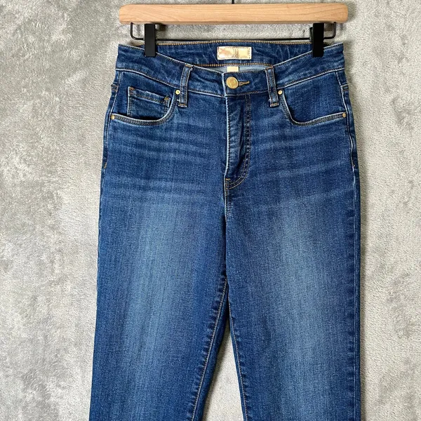 Kut From The Kloth High Rise Reese Fab Ab Ankle Straight Leg Jeans Size 0‎ - Image 2