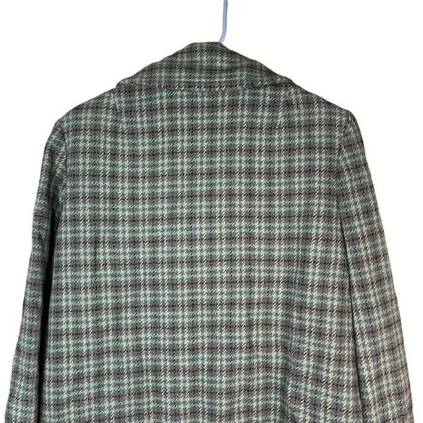 ‎Vintage Pendleton 100% Wool plaid coat - Image 9