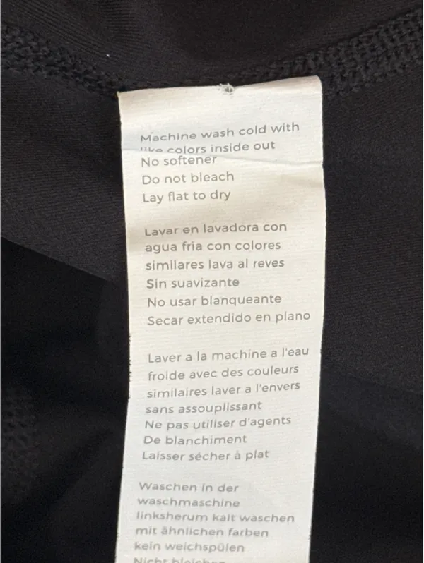 Fabletics Black Sleeveless Jumpsuit Activewear One-Piece - Image 4