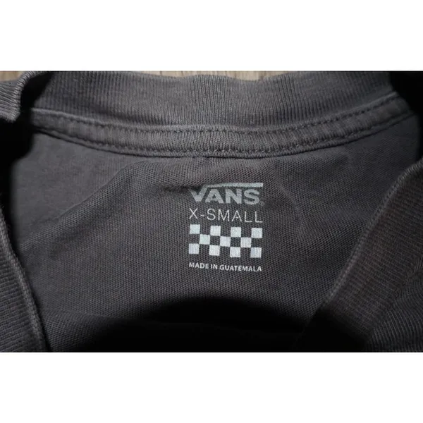 Vans Off The Wall Black Tiger Graphic Short Sleeve Tee T-Shirt Top Size xs - Image 5