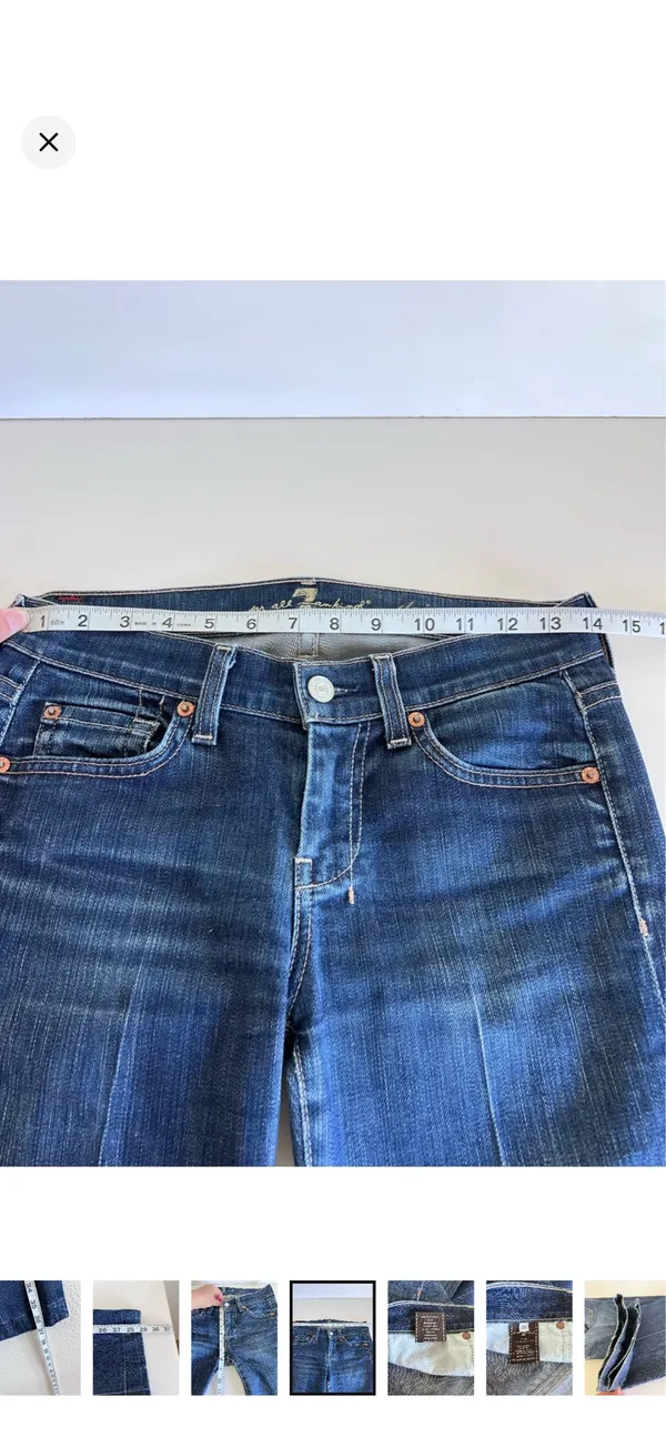 7 for all mankind dojo size 25  - Image 7