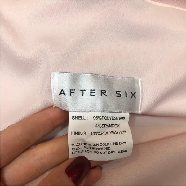 After Six 6800 Cuffed Off-the-Shoulder maxi
Gown Medium. - Image 2