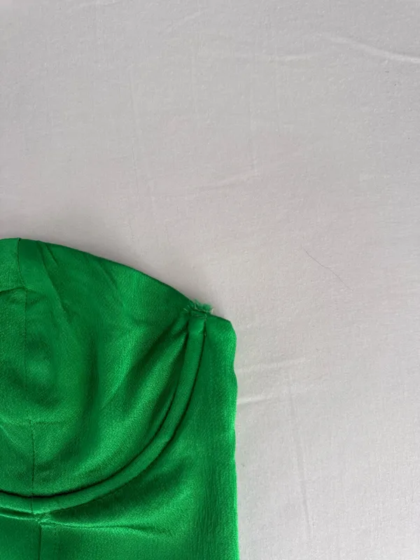 Emerald Green Zara Corset Top - Image 5