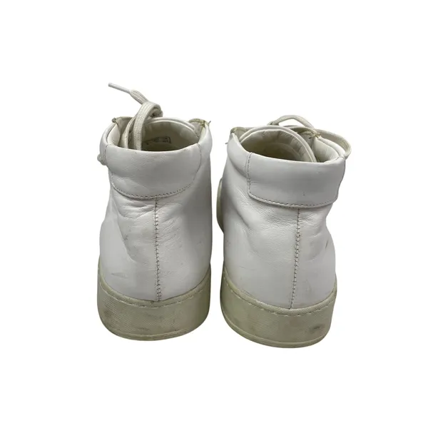 Vibram Cadence Mens White Leather Lace Up Athletic High Top Sneakers Shoes Sz 10 - Image 3