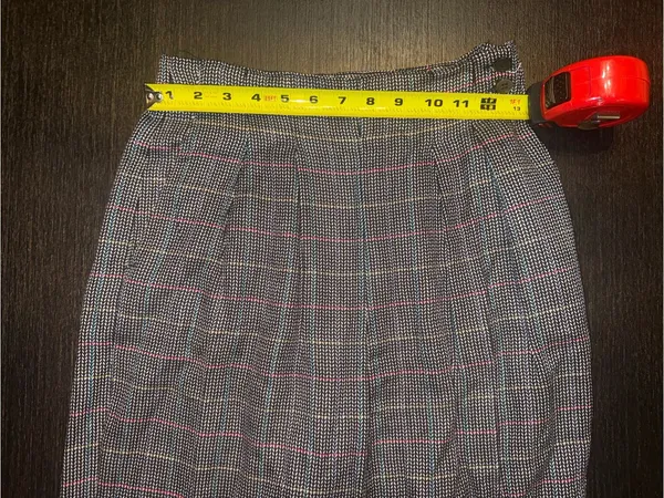 Ann Taylor Vintage Glen Plaid Trousers Dark Academia Retro Preppy Granny Core - Image 5