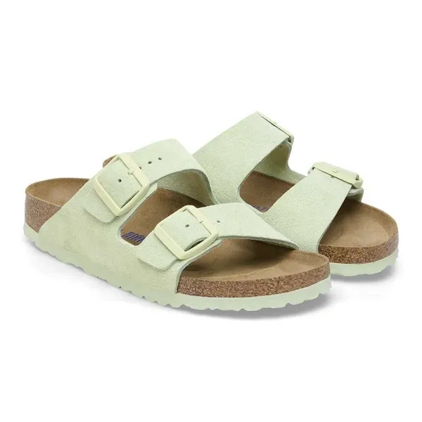 Birkenstock Women's Arizona Soft Footbed Sandals Faded Lime Size 5 US/36 EU NWB - Image 4