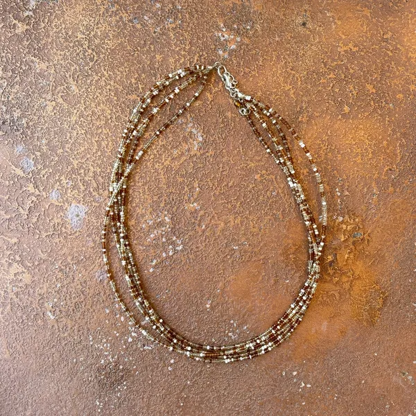 Free People Beautiful beaded necklace - Image 4