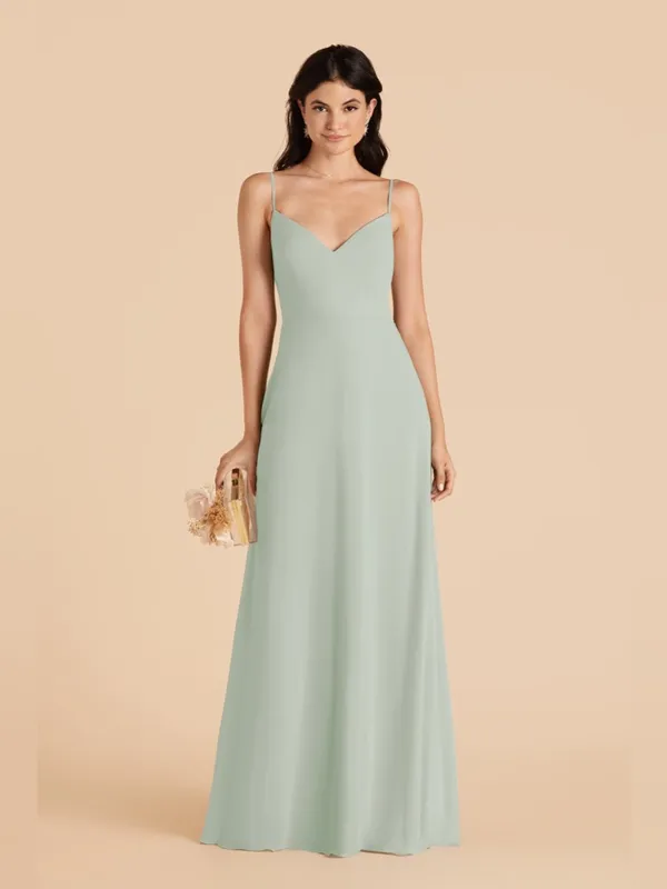 BIRDY GREY Devin Dress In Sage Chiffon - Image 3